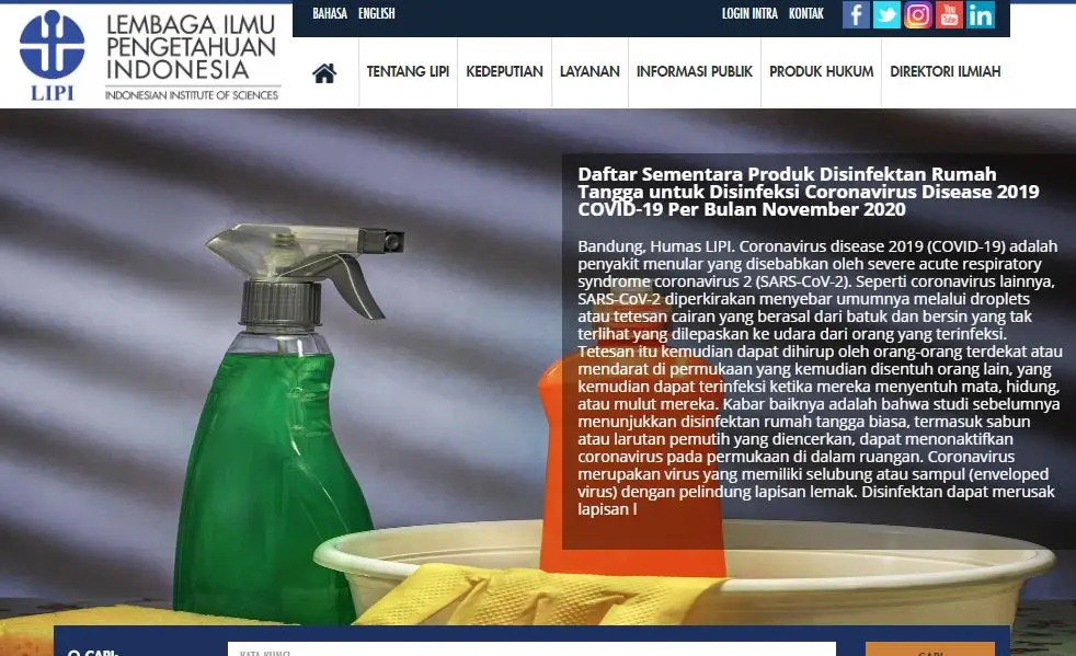 situs jurnal pendidikan LIPI