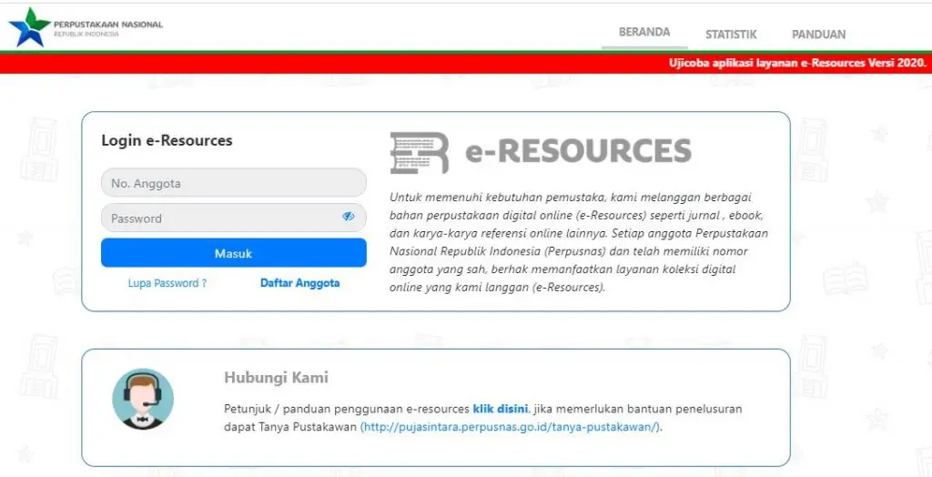 situs jurnal pendidikan Perpusnas