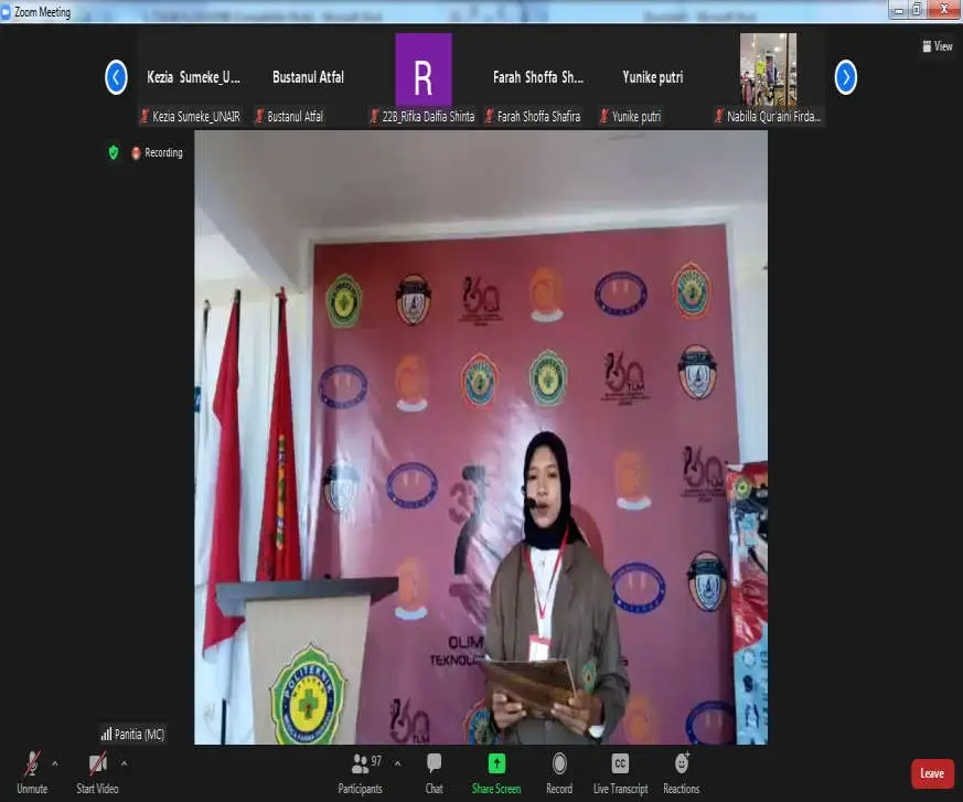 Olimpiade Nasional Teknologi Laboratorium Medik 