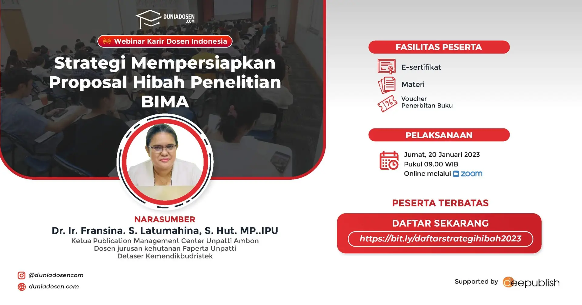 Webinar Dunia Dosen