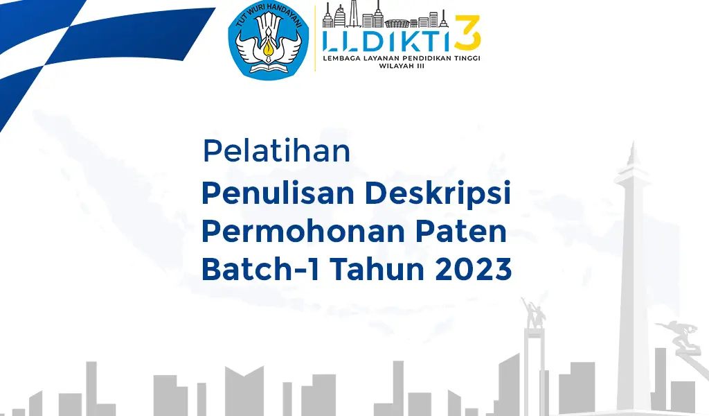 Pelatihan Penulisan Deskripsi Permohonan Paten 2023