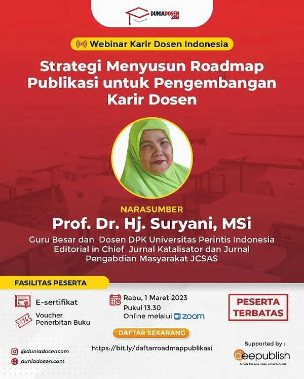 Strategi Penyusunan Roadmap Publikasi untuk Pengembangan Karir Dosen