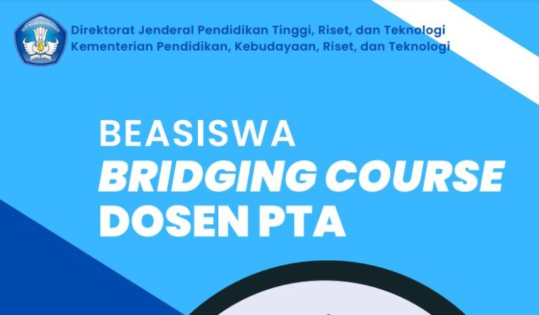 Beasiswa Bridging Course 2023, Program Persiapan Studi Doktor