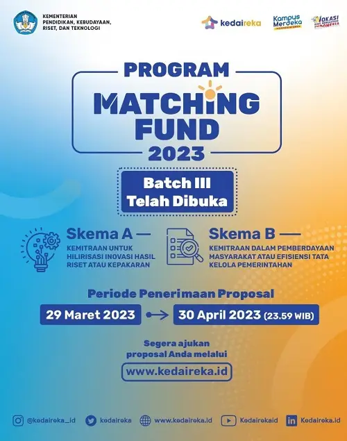 Matching Fund 2023 Batch 3