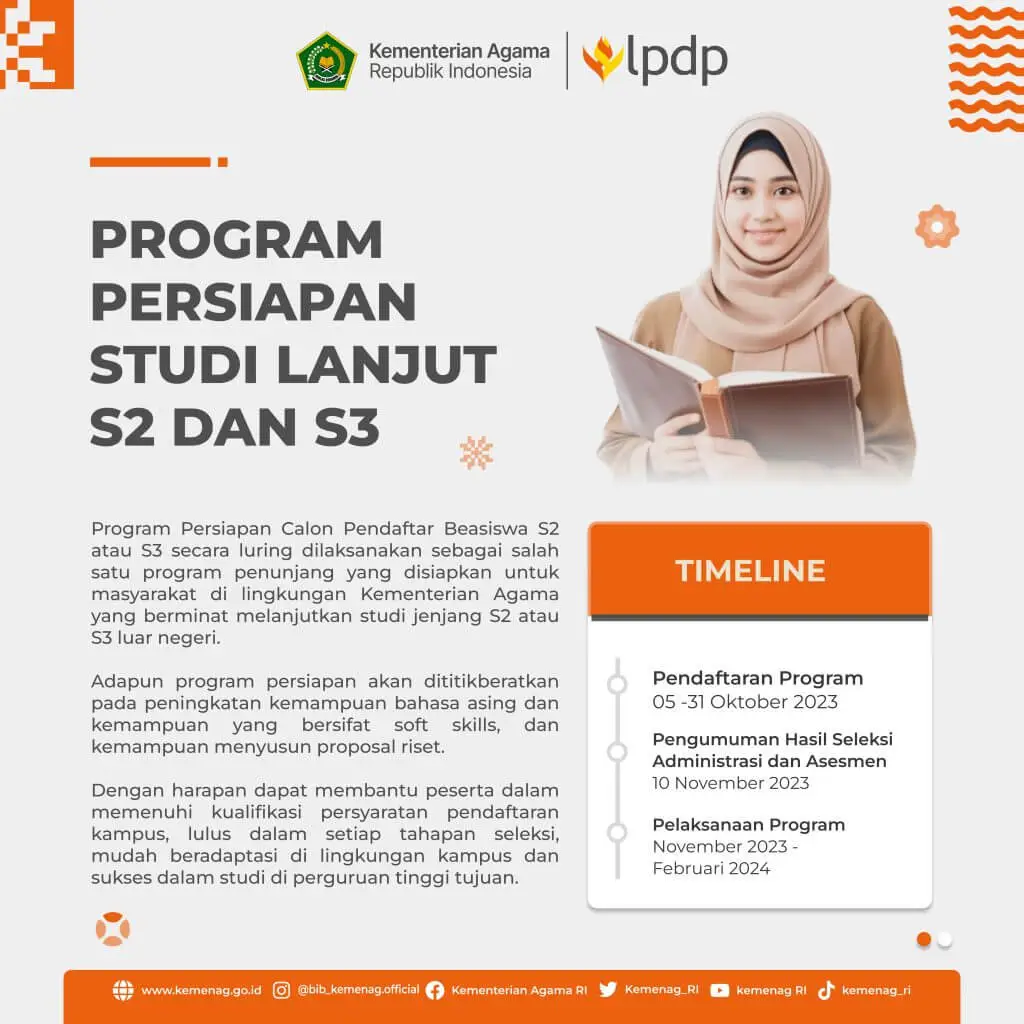 program persiapan studi lanjut