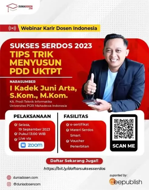 Tips Menyusun PDD UKTPT bersama I Kadek Juni Arta, S.Kom., M.Kom.