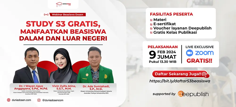 Webinar Beasiswa - Study S3 Gratis - web