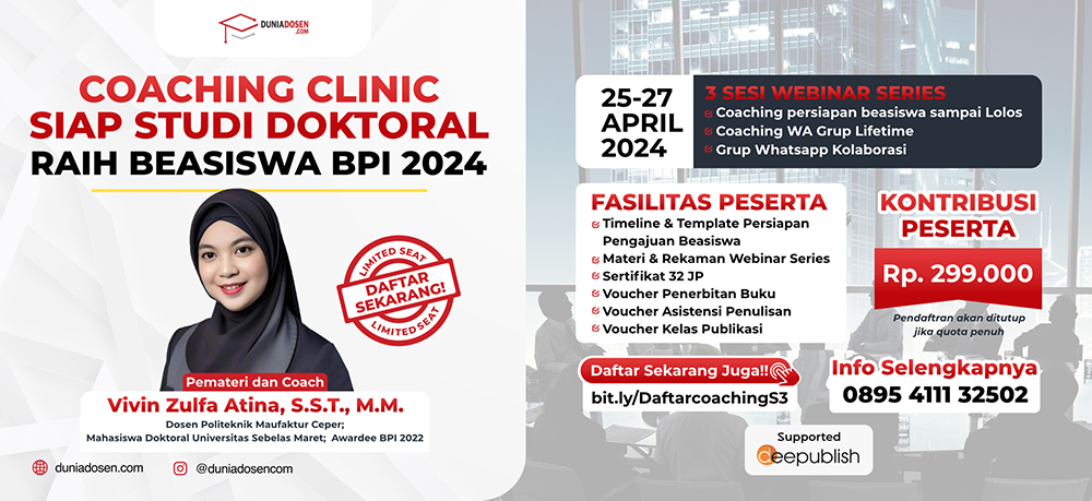 coaching clinic beasiswa banner harga normal