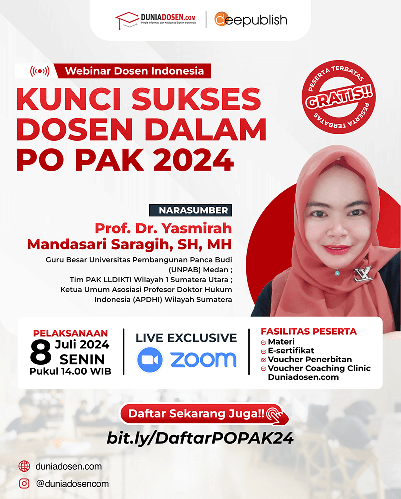 kunci sukses dosen dalam po pak 2024