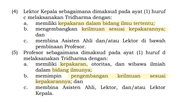 peraturan linieritas dan kepakaran pada permendikbud no 44 tahun 2024