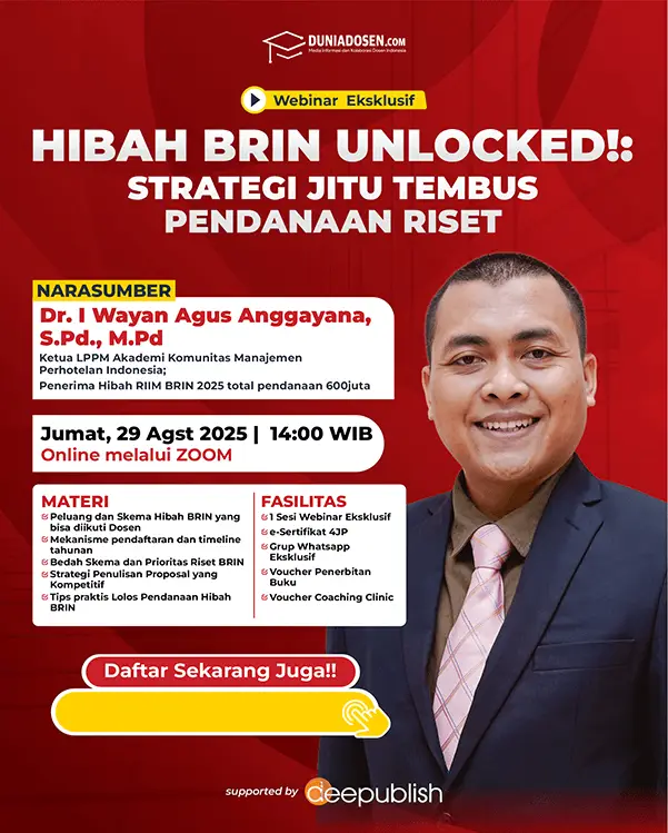 strategi lolos pendanaan hibah brin