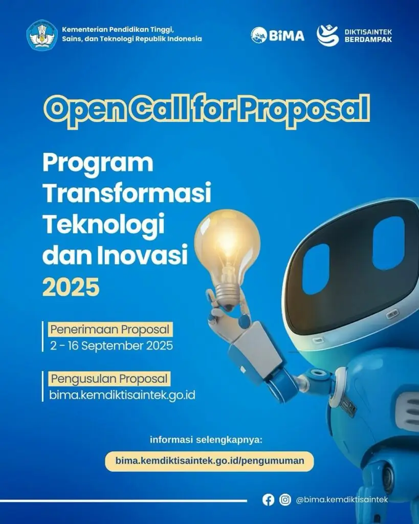 Program Transformasi Teknologi dan Inovasi (PTTI) 2025