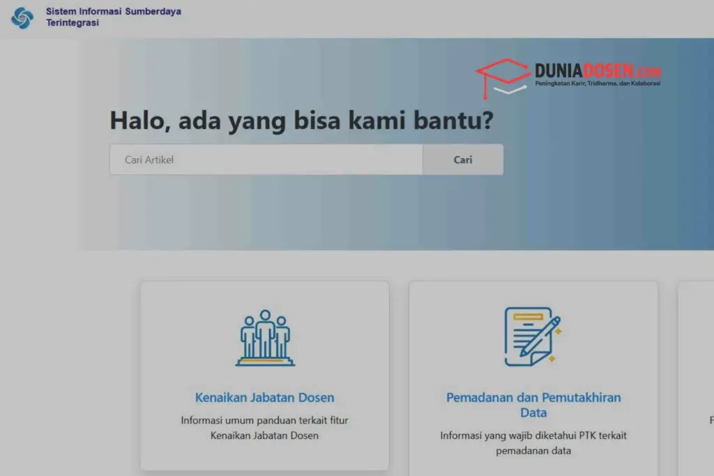 sister-sebagai-portofolio-dosen