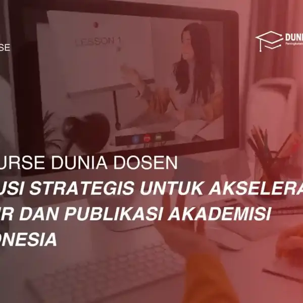 press-release-ecourse-dunia-dosen-indonesia